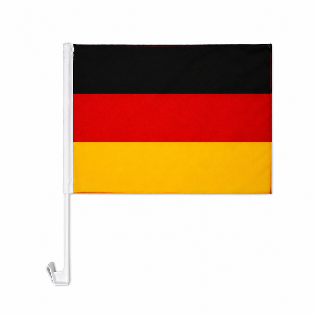 Germany Flag with Car Window Clip