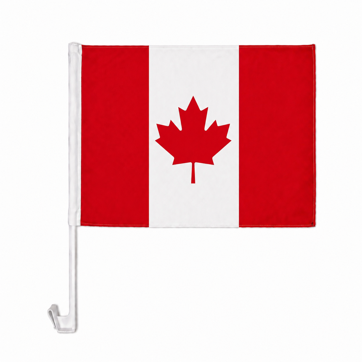 Canada Flag with Car Window Clip