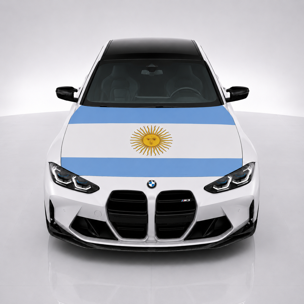 Argentina Car Hood Flag