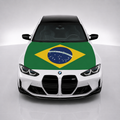 Brazil Car Hood Flag