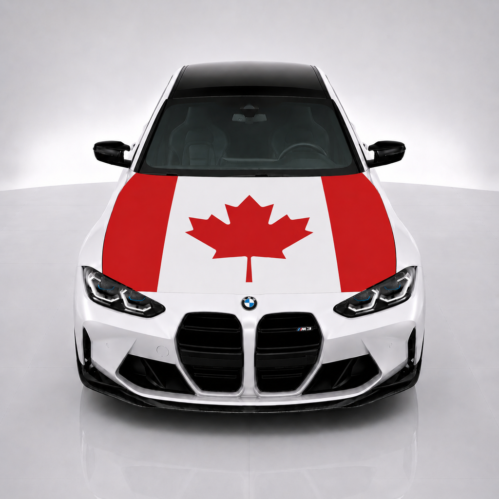 Canada Car Hood Flag