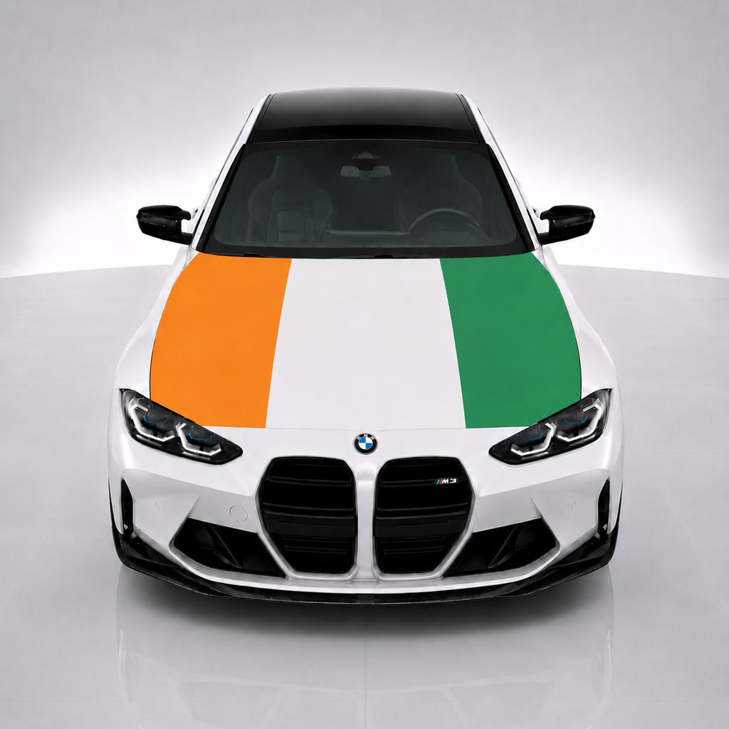 Ivory Coast Car Hood Flag