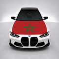 Morocco Car Hood Flag