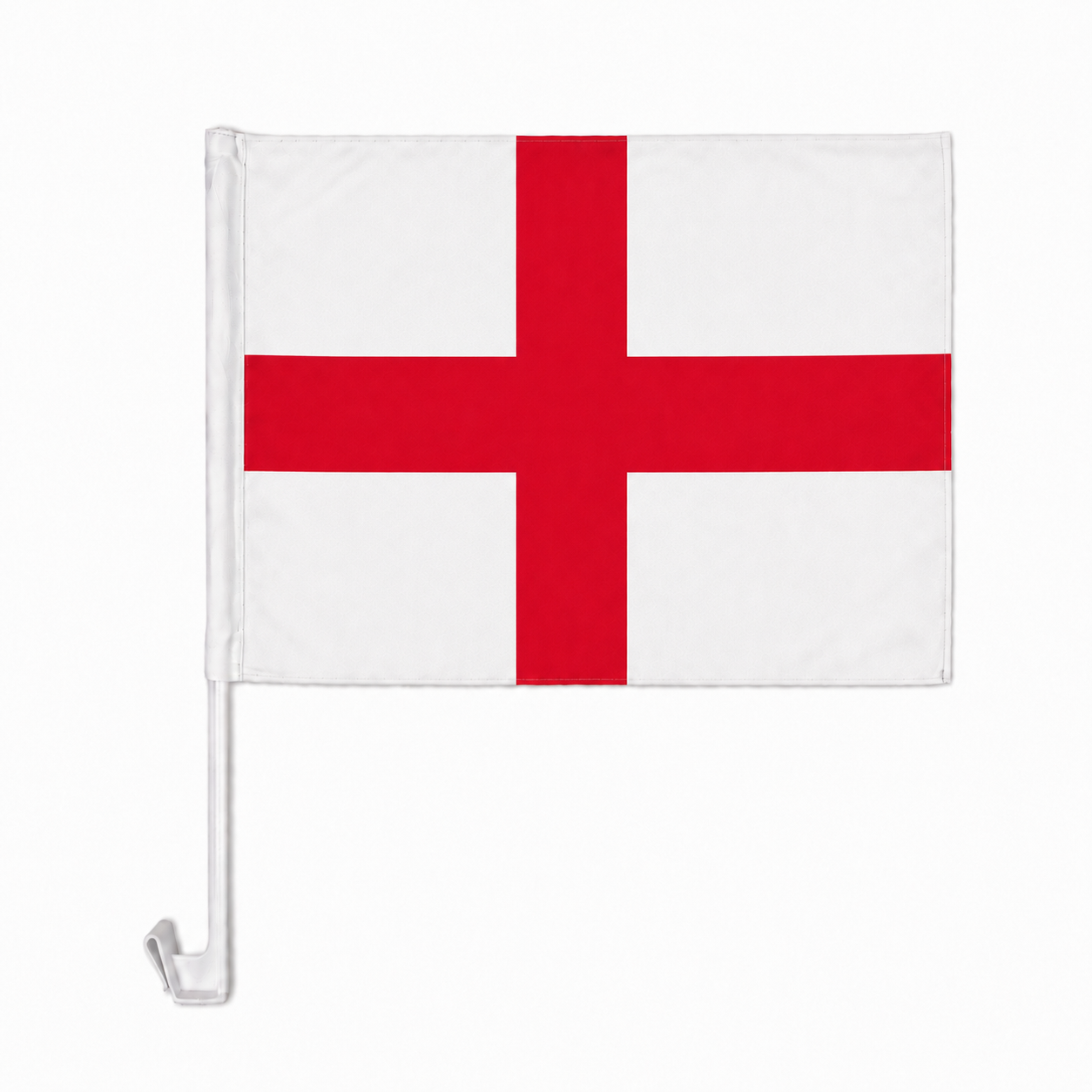 England Flag with Car Window Clip