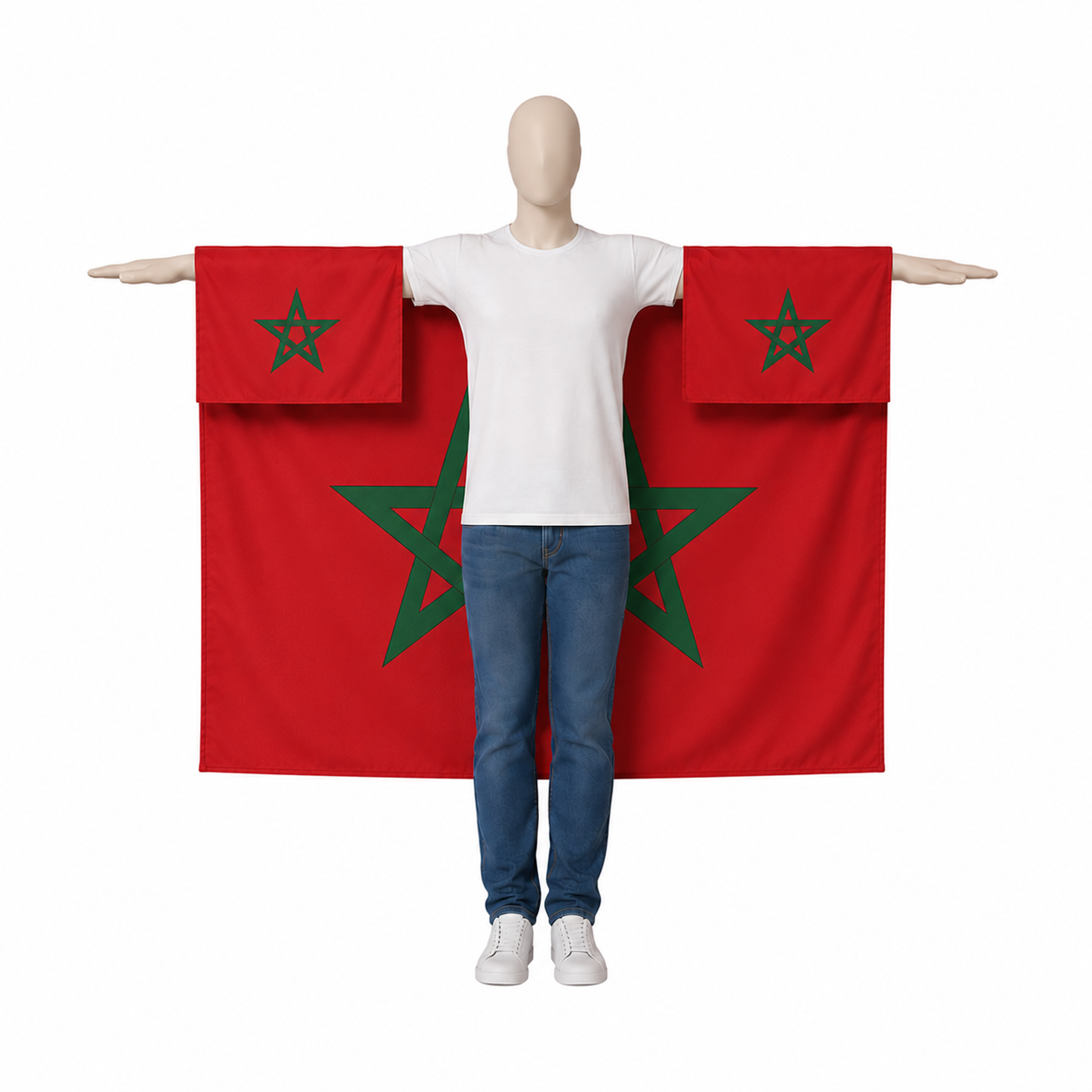 Morocco Wearable Flag