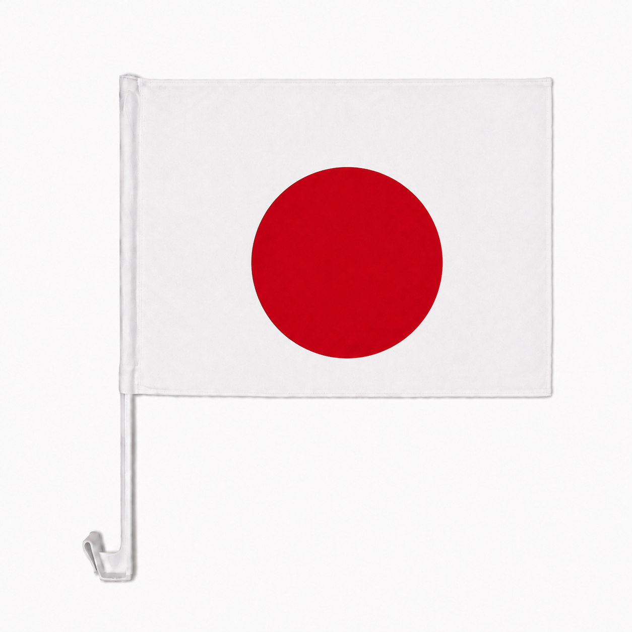 Japan Flag with Car Window Clip