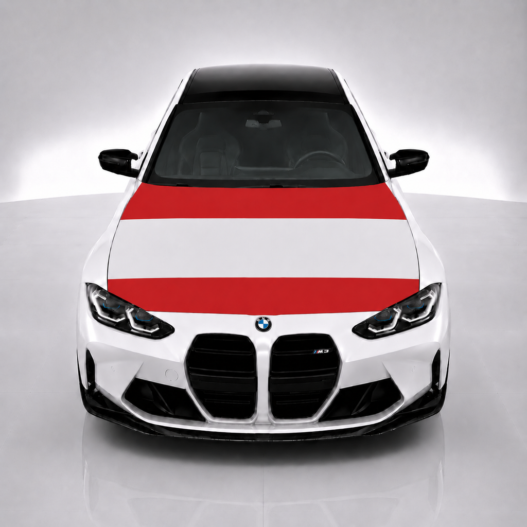 Austria Car Hood Flag