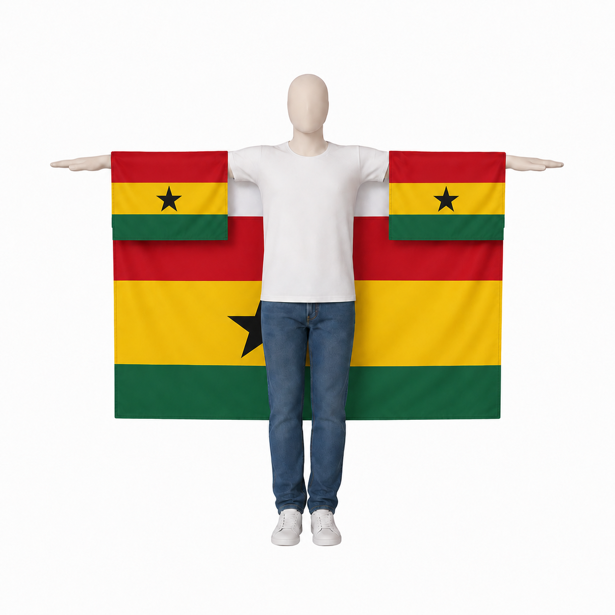 Ghana Wearable Flag