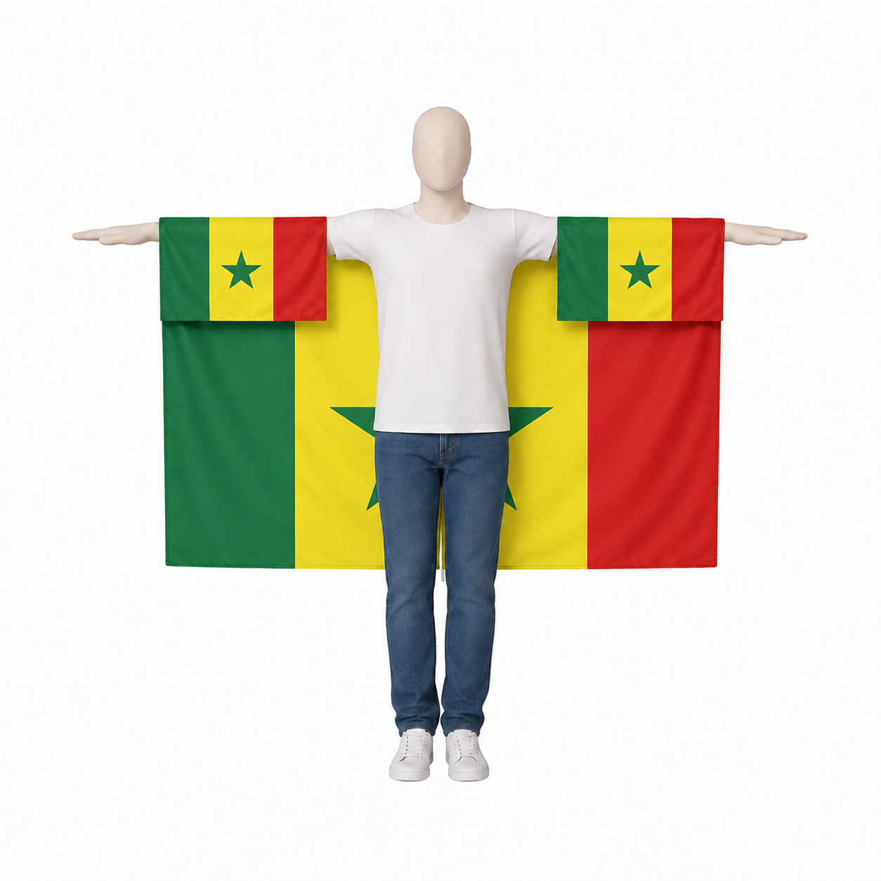 Senegal Wearable Flag
