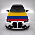 Colombia Car Hood Flag
