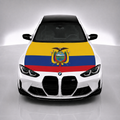 Ecuador Car Hood Flag