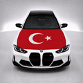 Turkey Car Hood Flag