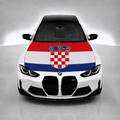 Croatia Car Hood Flag