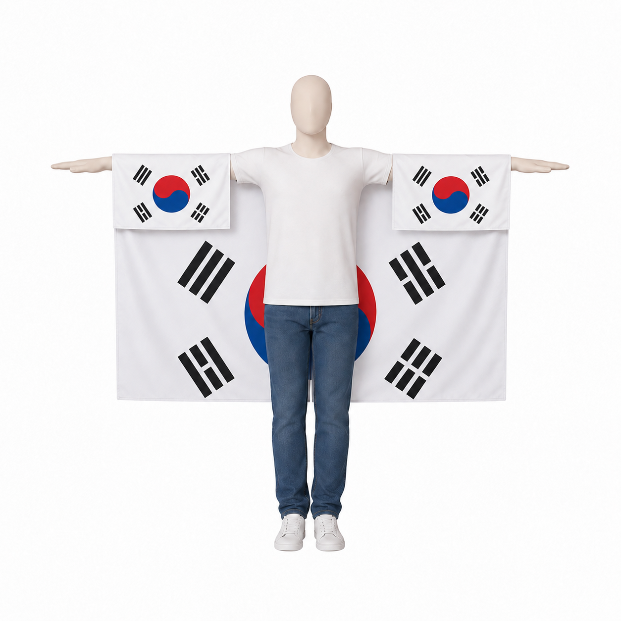 South Korea Wearable Flag