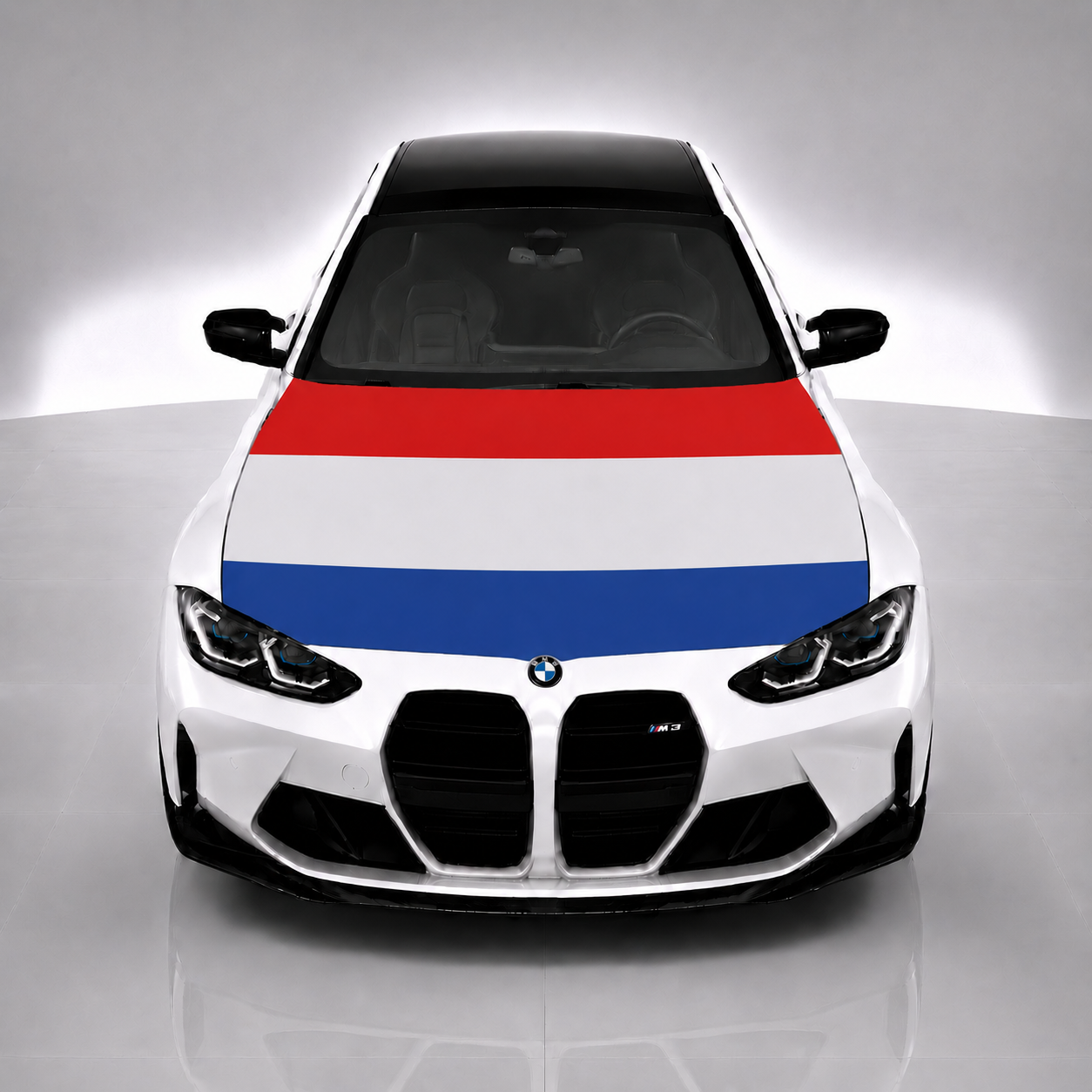 Netherlands Car Hood Flag