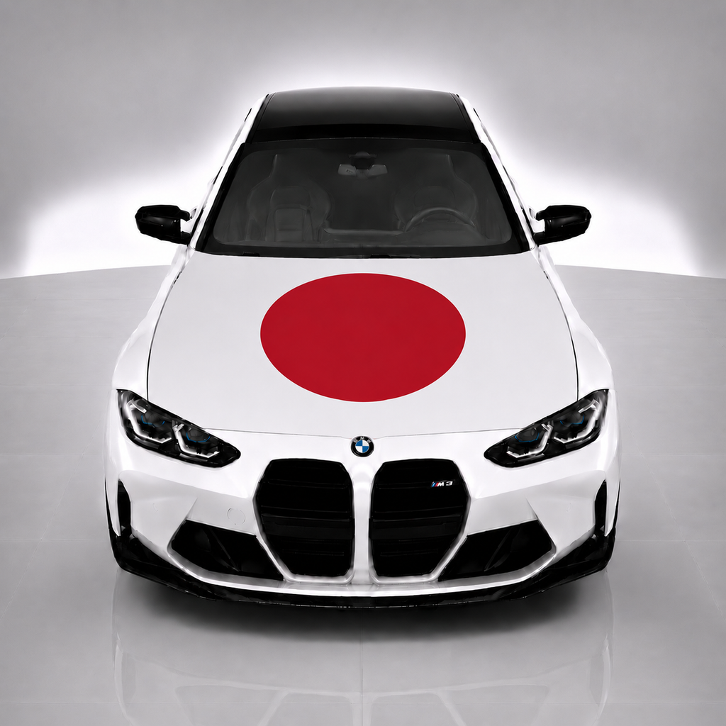 Japan Car Hood Flag