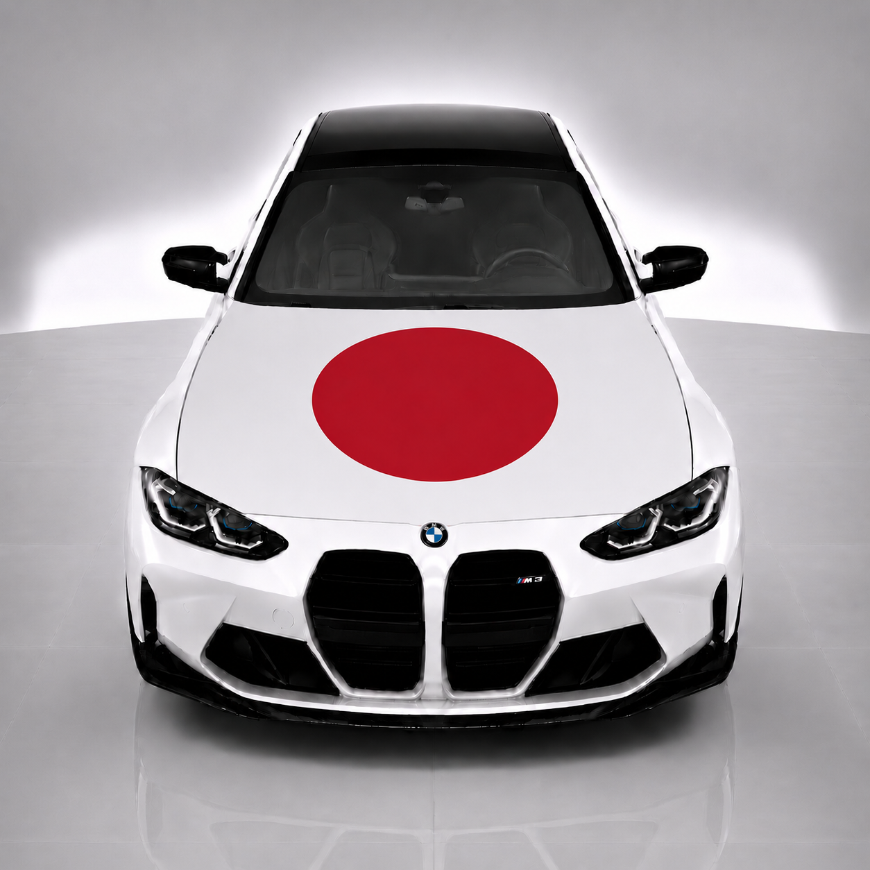 Japan Car Hood Flag