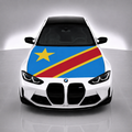 DR Congo Car Hood Flag
