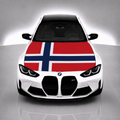 Norway Car Hood Flag