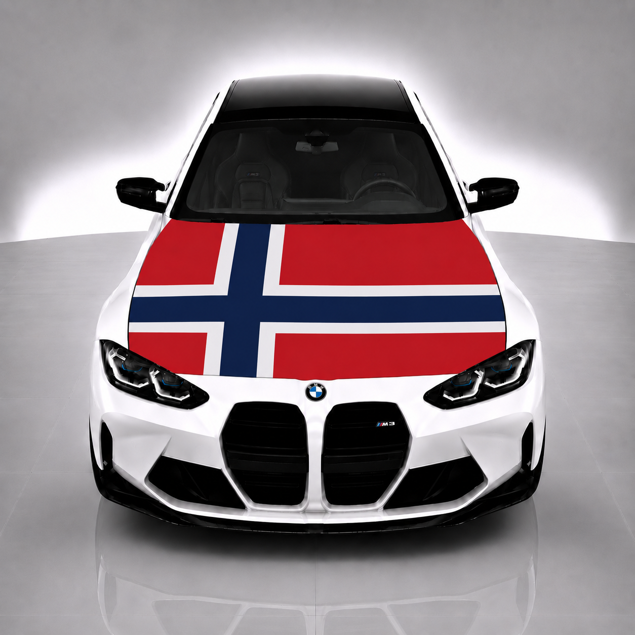 Norway Car Hood Flag
