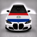 Paraguay Car Hood Flag